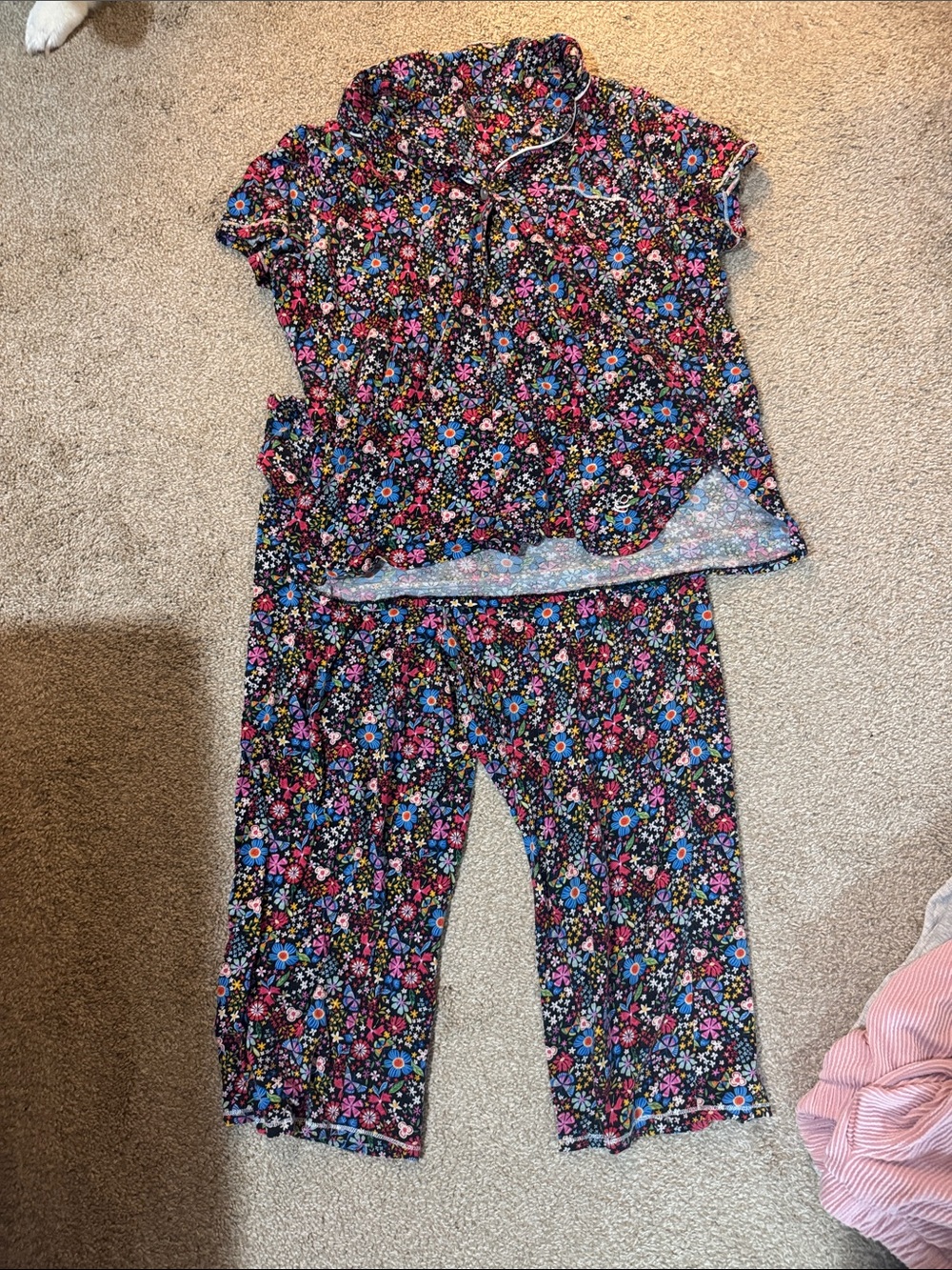 Cuddl Duds pajama set